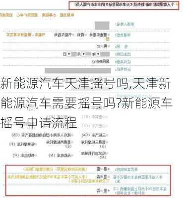 天津新能源汽车摇号吗｜天津新能源车摇号政策如何？